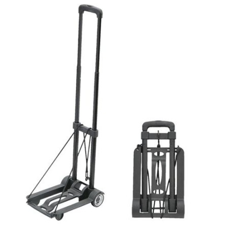 CARRETILLA ABS PLEGABLE NEGRO CARGA 45 KG BC-30
