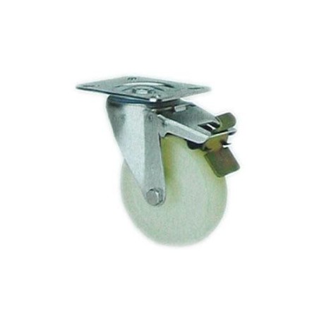 RUEDA GIRATORIA NYLON CON F 80 MM. 2-2340
