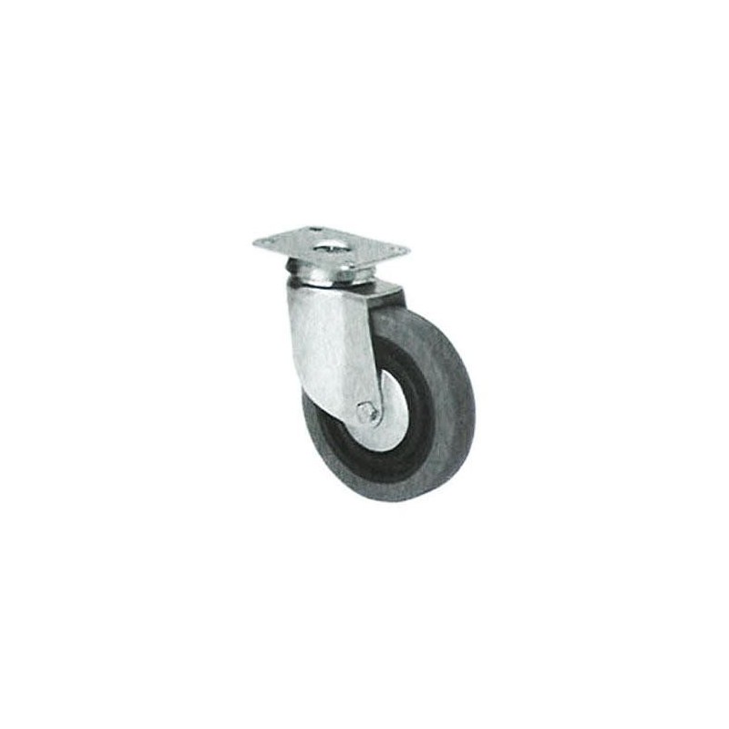 RUEDA B GOMA-100 MM. 3-0004