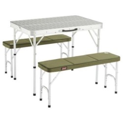 MESA CAMPING CON BANCOS PACK AWAY