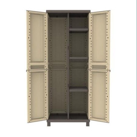 ARMARIO ESCOBERO DOS PUERTAS 181X68X39CM. SAHARA
