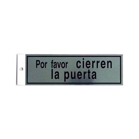 SILUETA ALUMINIO CIERREN PUERTA 013