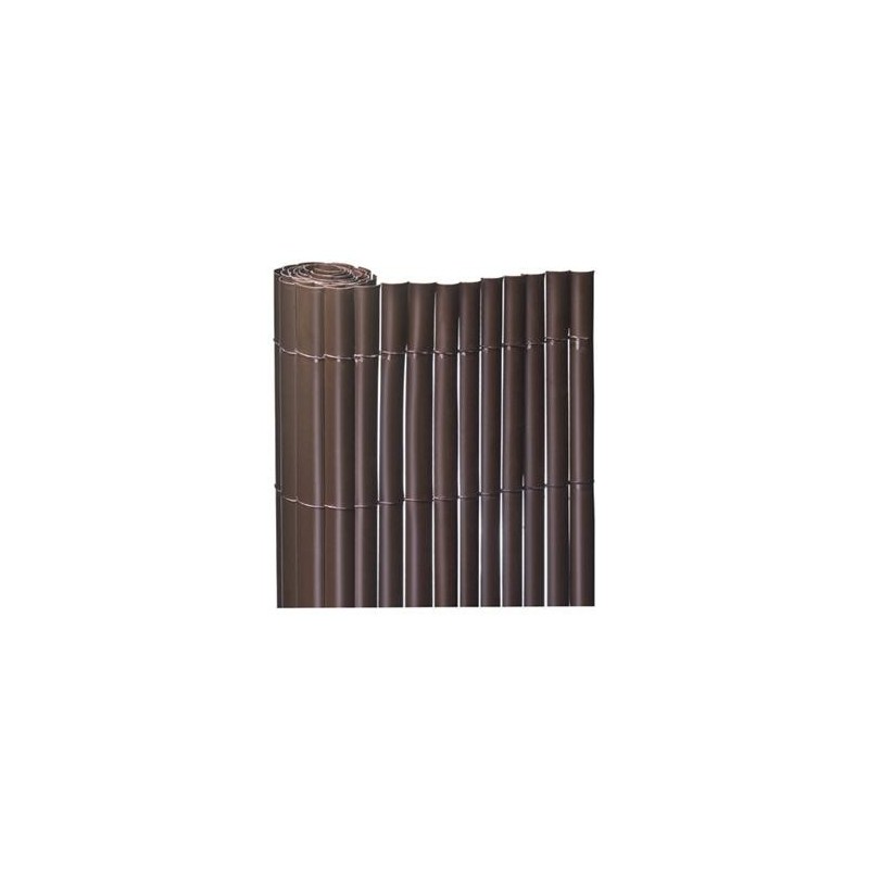 CAÑIZO MEDIA CAÑA PLASTICANE PVC 1,5X3M MARRON