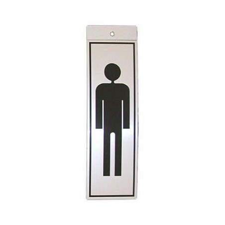 SILUETA ALUMINIO FIGURA CABALLERO 029