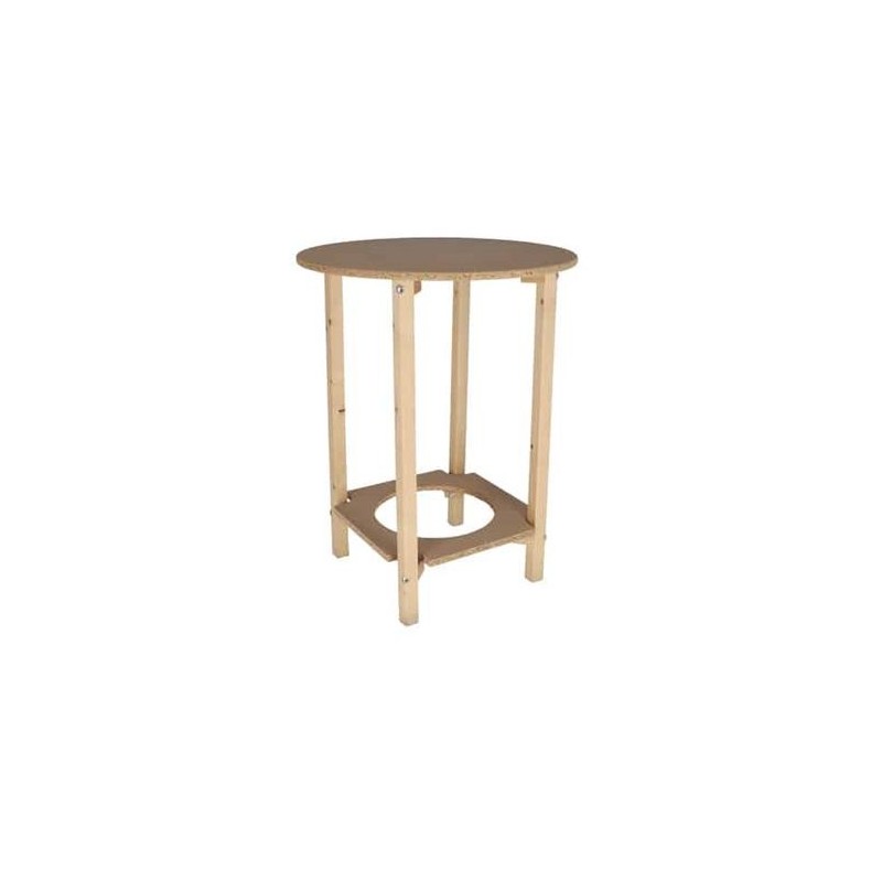 MESA CAMILLA REDONDA 60X75 21006