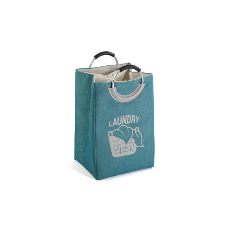 CESTO DE ROPA LAUNDRY AZUL. 19485502