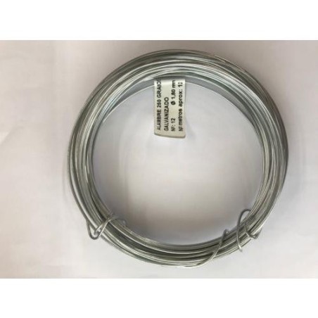 ALAMBRE GALVA ROLLO 250 GR N  6 1,1MM X 33M. 39032