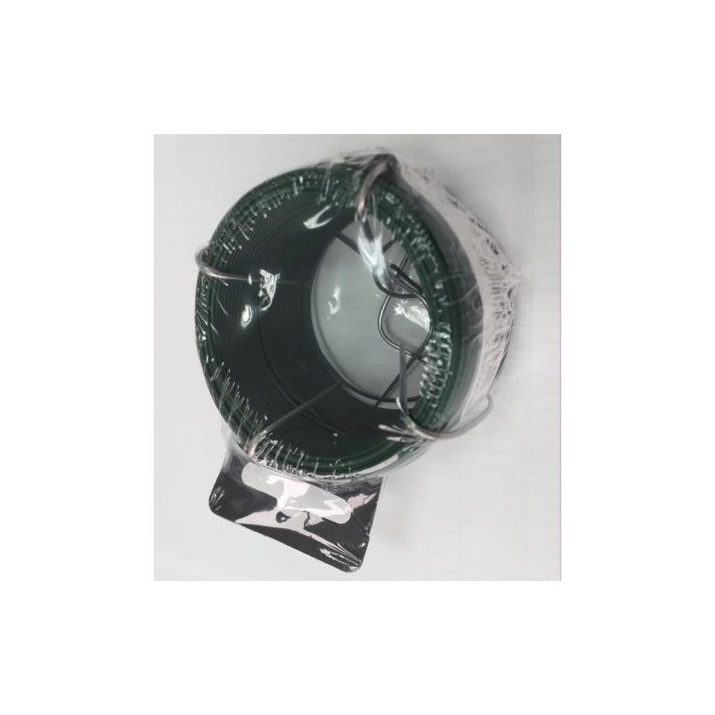 ALAMBRE PLASTIFICADO 0,7/1,2MM VERDE R-50M