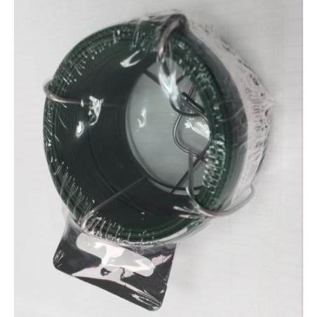 ALAMBRE PLASTIFICADO 0,7/1,2MM VERDE R-50M