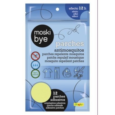 PARCHE ANTIMOSQUITOS 12 UD. CON CITRONELA 1-20550