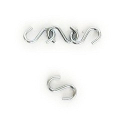 GANCHO FORMA S GALVANIZADO 50 ( CENT. )