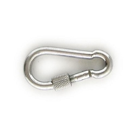 MOSQUETON BOMBERO CON VIROLA 100 MM. 8371100