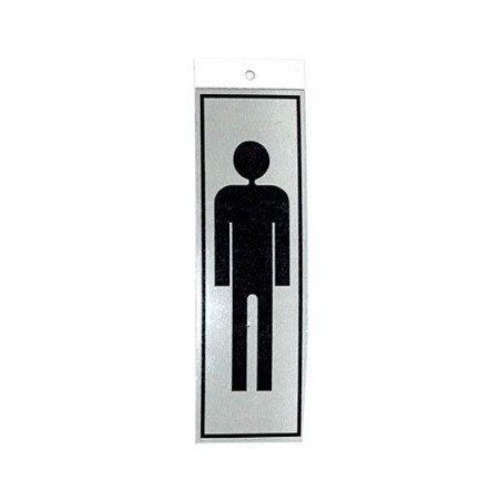 PICTOGRAMA LATONADO 180X60 SILUETA HOMBRE