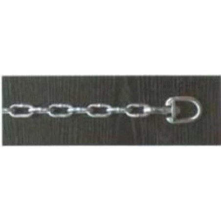 TORNIQUETE GIRATORIO CINCADO PARA CADENA 6 MM.