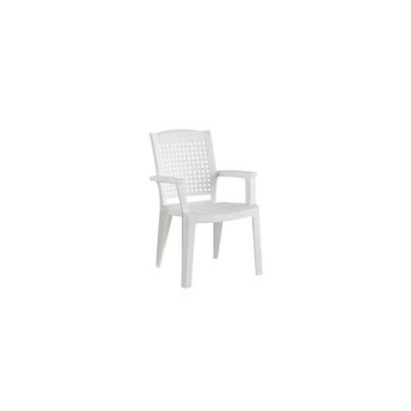 SILLA METAL BLANCA 55154