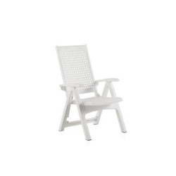 SILLON MULTIPOSICIONES METAL BLANCO 55350