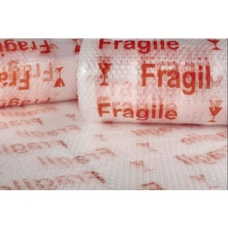 PLASTICO BURBUJA 40GR/M2 TRANSP. FRAGIL 1.2X10M.