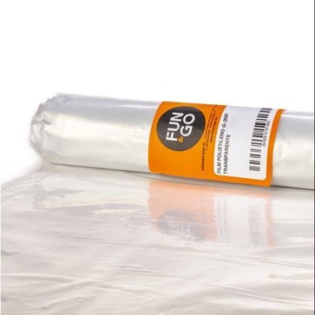 FILM POLIETILENO TRANSP. GALGA 400 2X5M. 80120