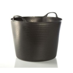 CAPAZO 42 L ITROS PLASTICO NEGRO