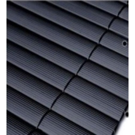 CAÑIZO PVC DOBLE CARA 14MM 1X3M PREMIUM ANTRACITA