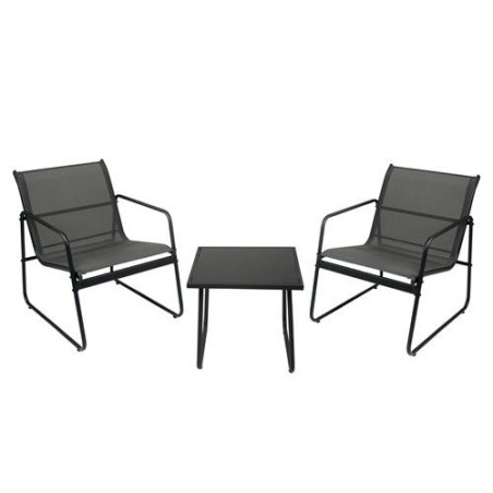 SET BALCON JERSEY ACERO Y TEXALINE ANTRACITA