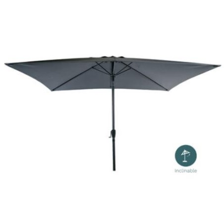 PARASOL ALUMINIO 2X3M. ANTRACITA  PAREDE069
