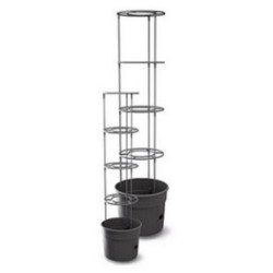 MACETA C/ESTRUCTURA PARA CULTIVAR TOMATES EN CASA
