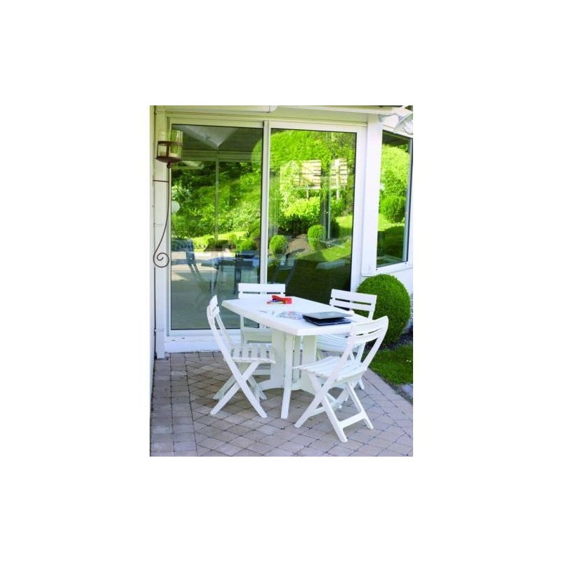 MESA VEGA 118 BLANCA 72X118X77CM 52149004