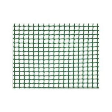 ROLLO MALLA CUADRADA CUADRANET 20X20MM 1X25M VERDE