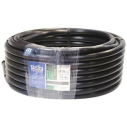 TUBERIA DE POLIETILENO 25 MM 50 M NEGRO LISA 62550