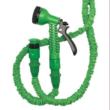 MANGUERA EXTENSIBLE 22,5M.12MM.6 BARES VERDE BASIC