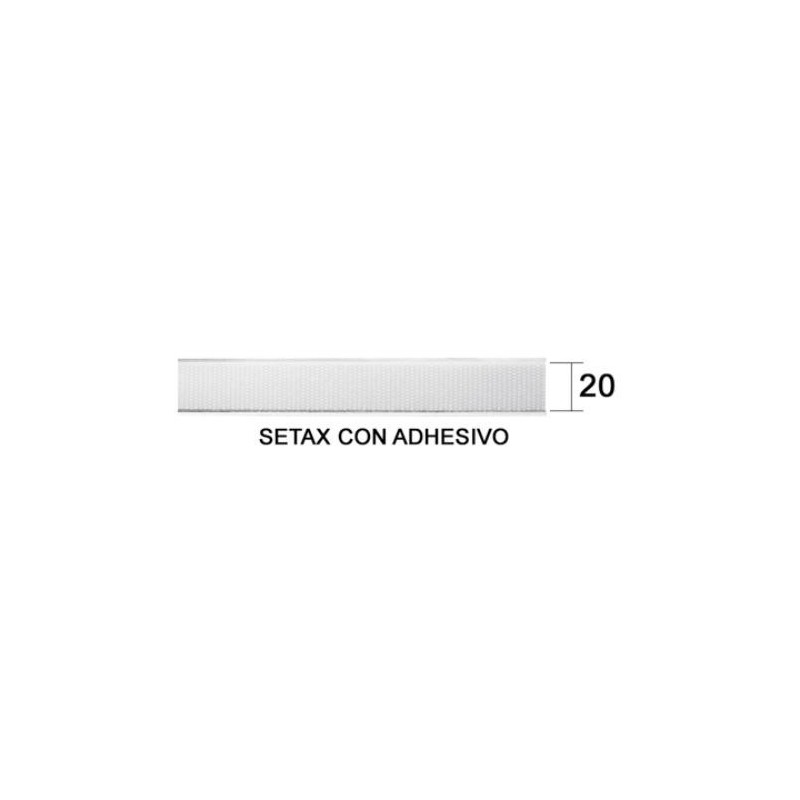 CINTA GANCHO CON ADHESIVO SETAX (M.) 0893060