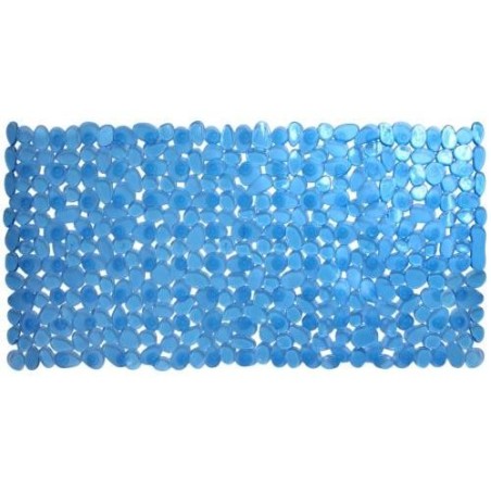 ALFOMBRA BAÑO ANTIDESLIZ. 72X33 AZUL MARELIA 5223