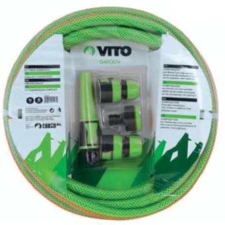 KIT MANGUERA RIEGO COMPLETO 3/4 25M VIK1925
