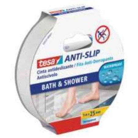 ANTIDESLIZANTE BAÑOS Y DUCHAS 5METROSX25MILIMETROS