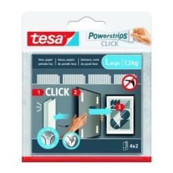 TIRAS CUELGA CUADROS POWERSTRIPS CLICK 4X2 GRANDE