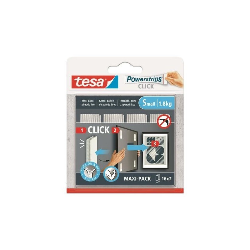 TIRAS CUELGA CUADROS POWERSTRIPS 16X2 PEQUEÑO