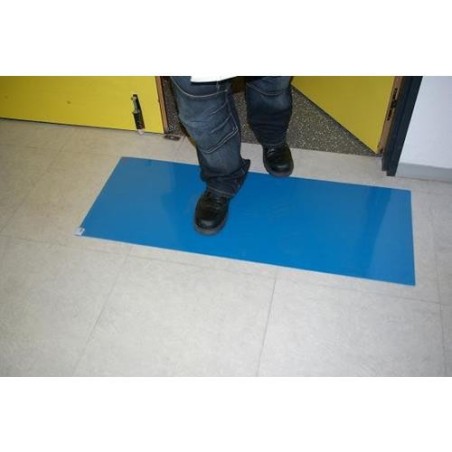 ALFOMBRA ADH.NOMAD 60X115CM(40 LAMINAS)AZL.AZ60111