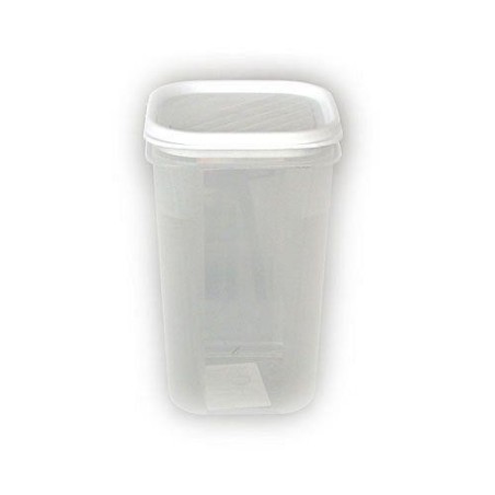 CONTENEDOR ALIMENTOS 1 L. BLANCO CUADRADO 1160401