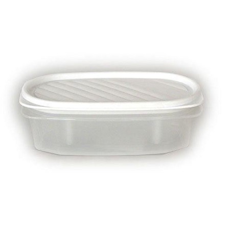 CONTENEDOR ALIMENTOS 0.5 L. BLANCO OVAL 1163001