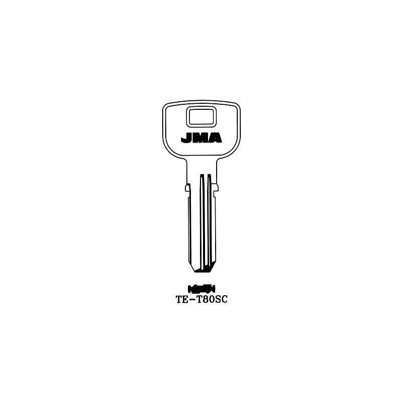 LLAVIN ALPACA SEGURIDAD TE-T80SC