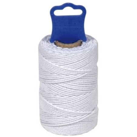HILO ALGODON CABLEADO 1MM. 250M. BLANCO
