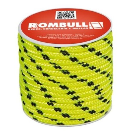 CUERDA CTA100 PES 08MM. 15M. AMARILLO FLUOR