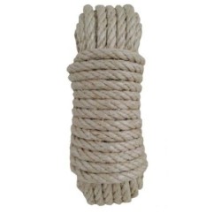 CUERDA CABLEADA SISAL 4 CABOS 8 MM. 5M.