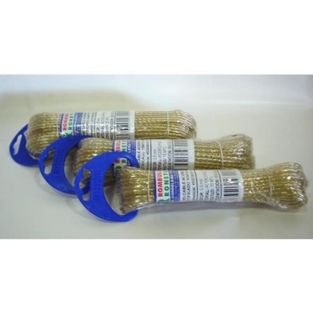 CABLE ACERO PLASTIFICADO ORO 10 M.