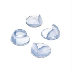PROTECTOR DE CANTOS TRANSPARENTE Ø43X24MM
