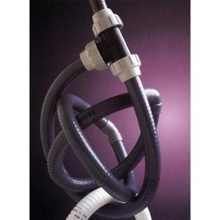 HIDROTUBO 20X25 GRIS ROLLO 25 M.