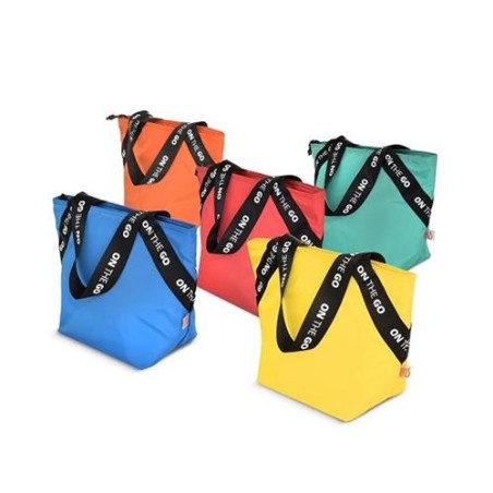 BOLSA PORTALIMENTOS C/ ASAS SURTIDA 5 COLORES