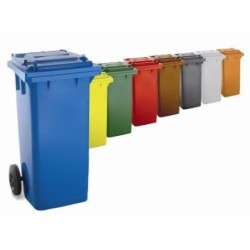 CONTENEDOR 120L. COLOR MARRON 04005