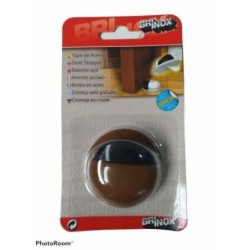 TOPE ACERO ADHESIVO MARRON (DISPLAY-1) 9004
